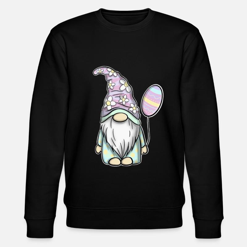 Pâques de Gnome Gnome - Sweat bio CHANGER Stanley/Stella Unisexe - noir