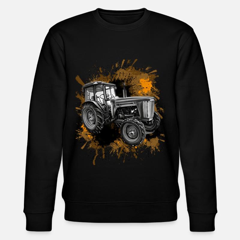 Tracteur Agriculture - Sweat bio CHANGER Stanley/Stella Unisexe - noir