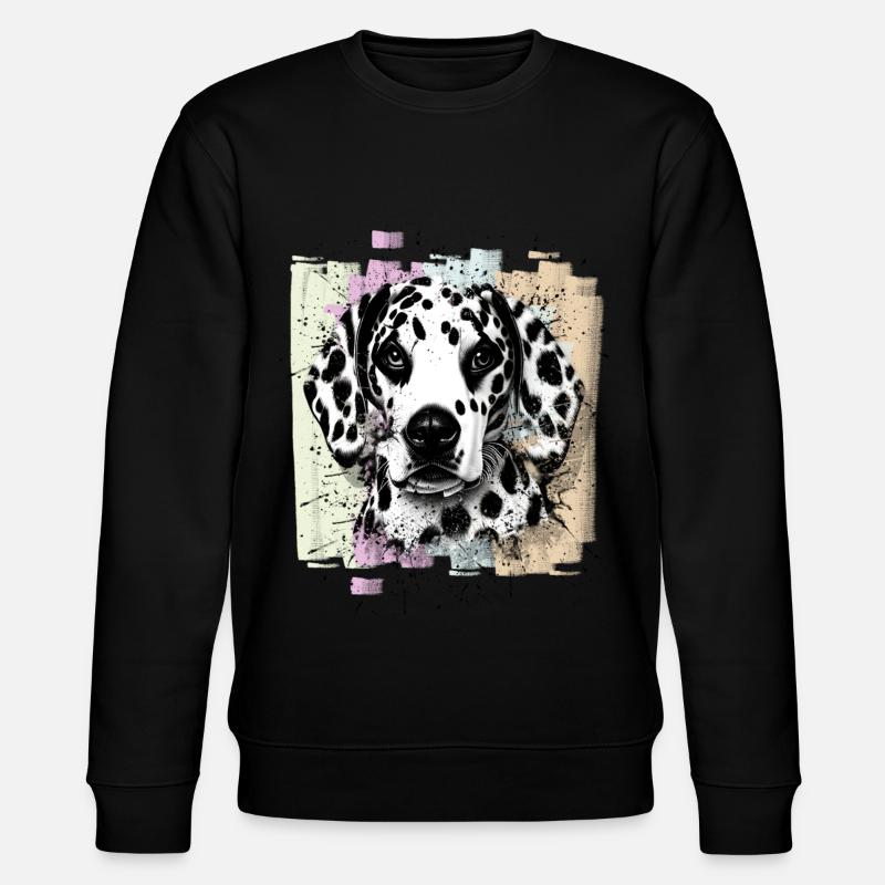 Dalmate - Sweat bio CHANGER Stanley/Stella Unisexe - noir