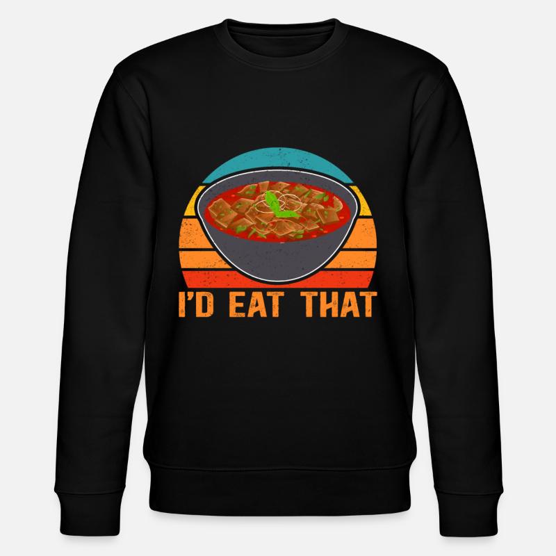 Gulasch Ungarischer Gulasch Geschenk - Stanley/Stella Unisex Bio-Sweatshirt CHANGER  - Schwarz