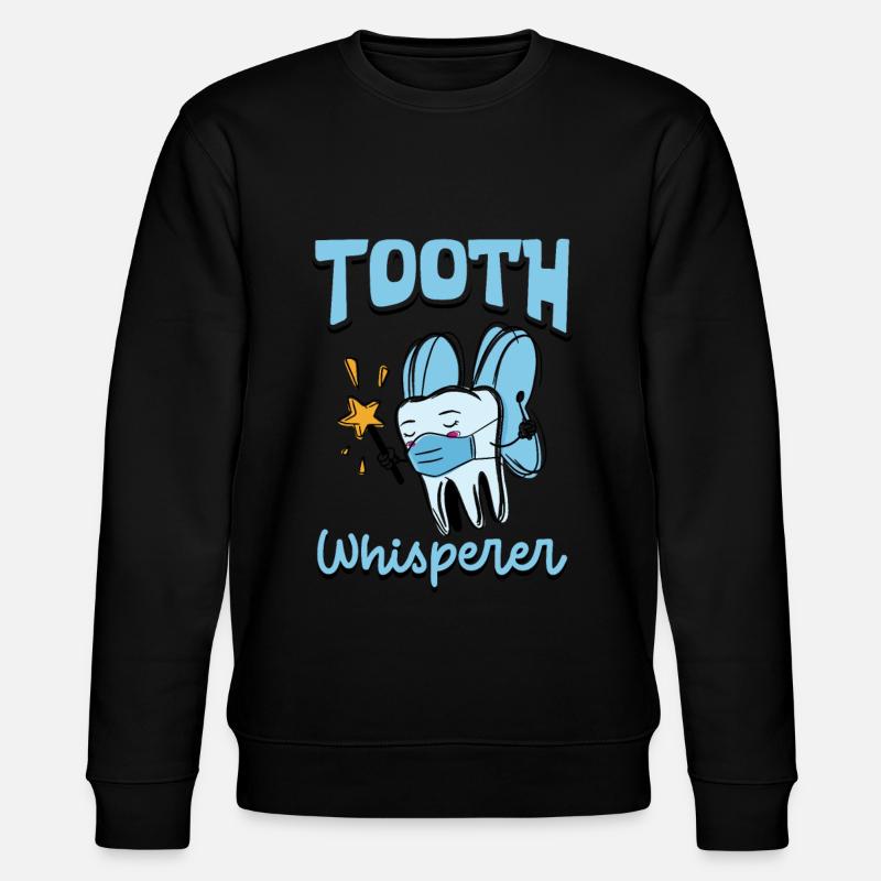 Tooth Whisperer - Assistant dentaire - Sweat bio CHANGER Stanley/Stella Unisexe - noir