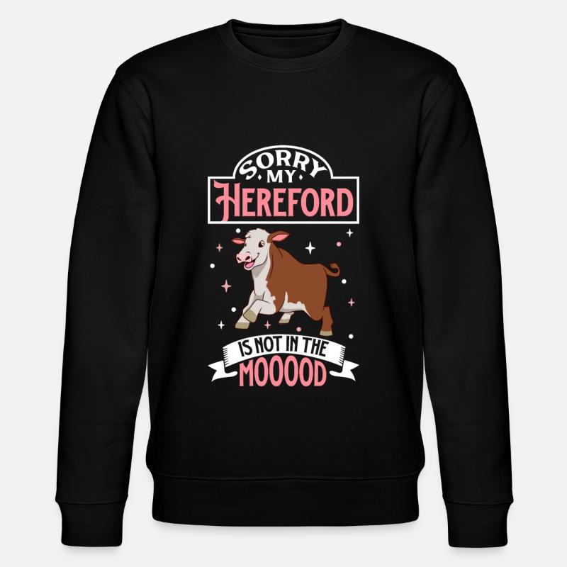 Pas d’humeur - Hereford - Sweat bio CHANGER Stanley/Stella Unisexe - noir