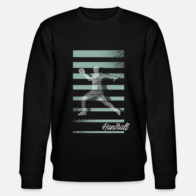 Handball Handballer - Stanley/Stella Unisex Bio-Sweatshirt CHANGER - Schwarz