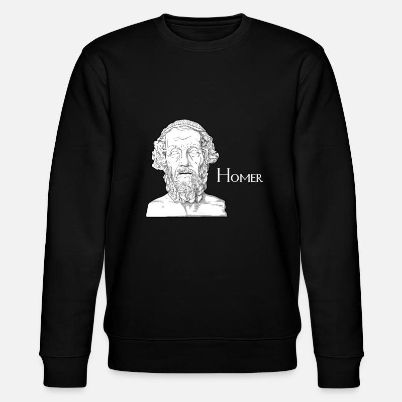Homer - Stanley/Stella Unisex Bio-Sweatshirt CHANGER  - Schwarz