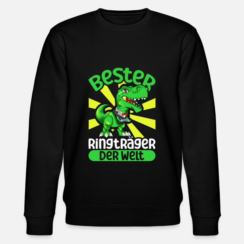 Bester Ringträger der Welt - Stanley/Stella Unisex Bio-Sweatshirt CHANGER  - Schwarz