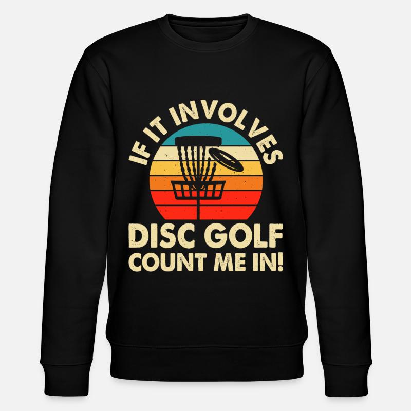 Discgolf Disc Golf - Stanley/Stella Unisex Bio-Sweatshirt CHANGER  - Schwarz
