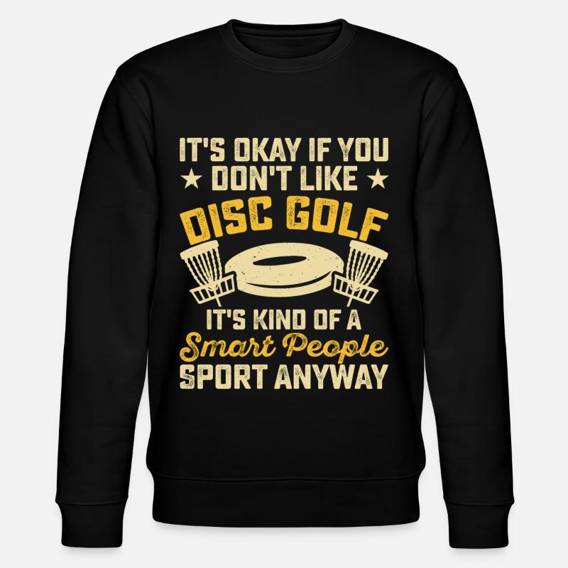 Discgolf Disc Golf - Sweat bio CHANGER Stanley/Stella Unisexe - noir