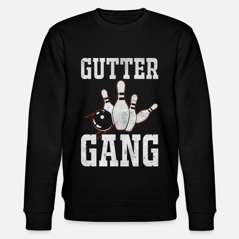 Bowling - Stanley/Stella Unisex Bio-Sweatshirt CHANGER  - Schwarz