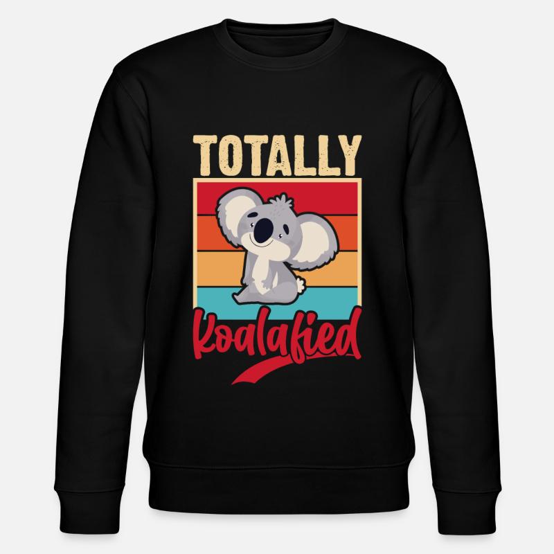 Koala - Stanley/Stella Unisex Bio-Sweatshirt CHANGER - Schwarz