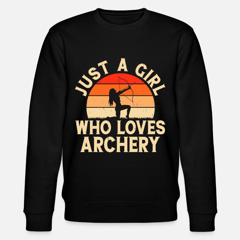 Archer Tir à l’arc - Sweat bio CHANGER Stanley/Stella Unisexe - noir