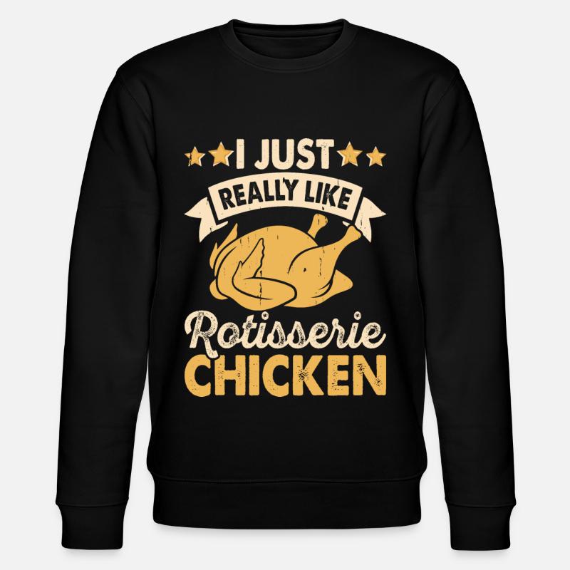 Poulets Poulet - Sweat bio CHANGER Stanley/Stella Unisexe - noir