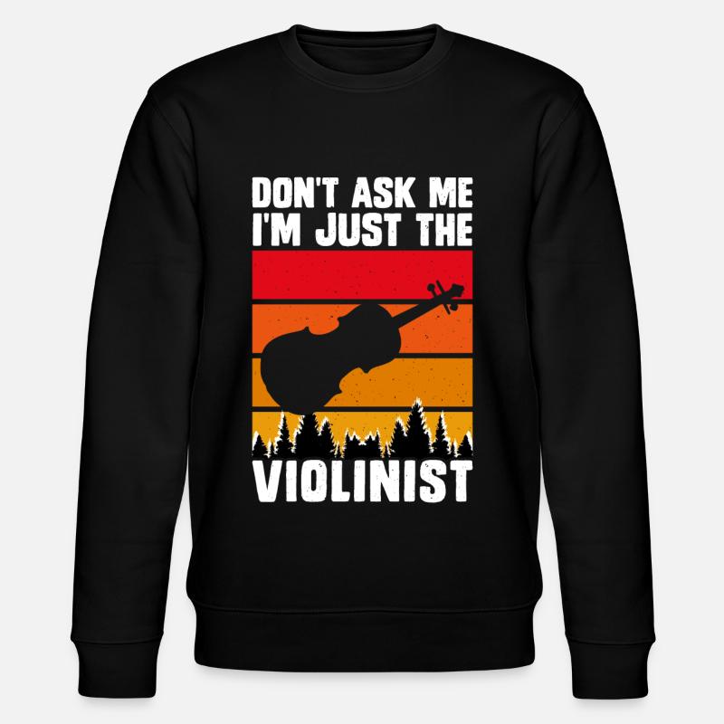 Violoniste violoniste - Sweat bio CHANGER Stanley/Stella Unisexe - noir