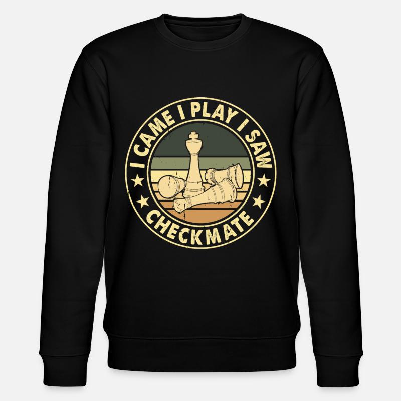 Échecs - Sweat bio CHANGER Stanley/Stella Unisexe - noir