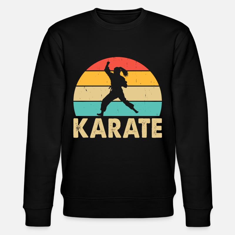 Karate - Stanley/Stella Unisex Bio-Sweatshirt CHANGER  - Schwarz