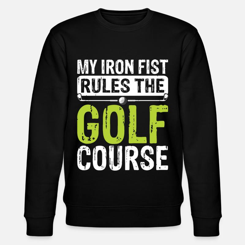 Golf Golfeur - Sweat bio CHANGER Stanley/Stella Unisexe - noir