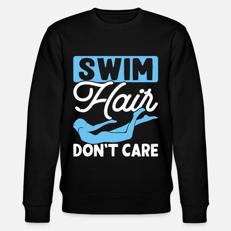 Flotteur de natation - Sweat bio CHANGER Stanley/Stella Unisexe - noir