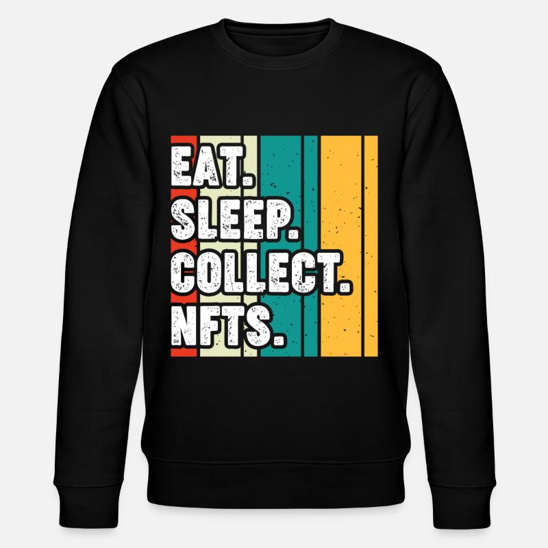 NFT - Stanley/Stella Unisex Bio-Sweatshirt CHANGER  - Schwarz