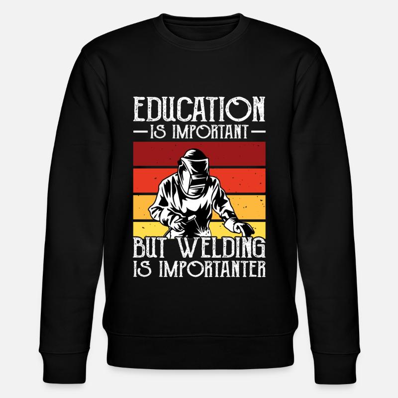 Soudeur soudeur - Sweat bio CHANGER Stanley/Stella Unisexe - noir