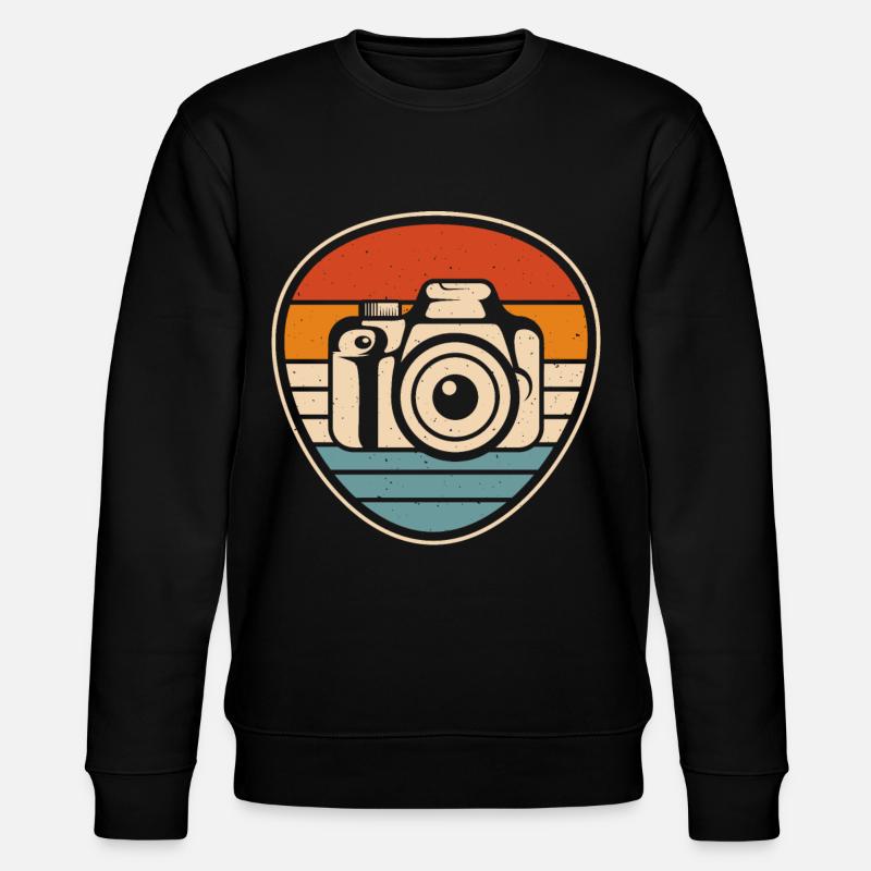 Fotograf - Stanley/Stella Unisex Bio-Sweatshirt CHANGER  - Schwarz