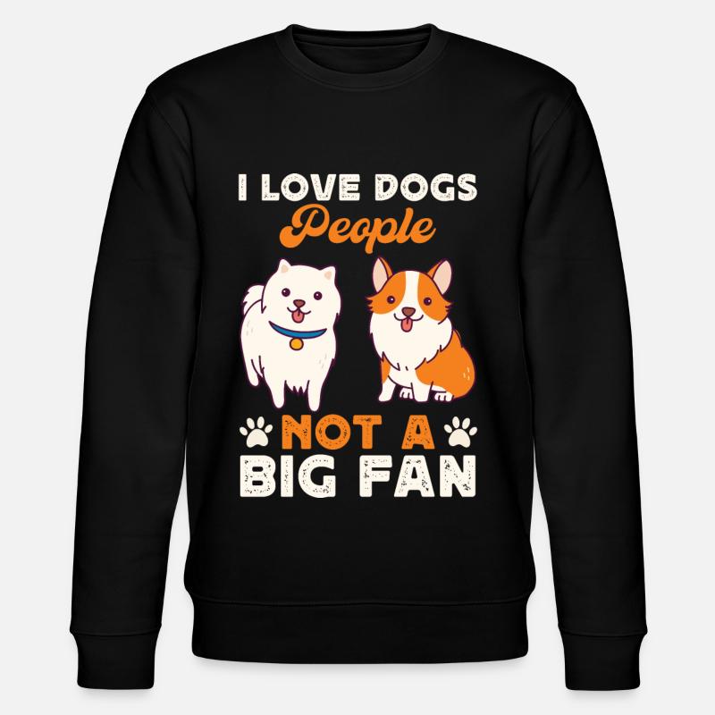 Chiens Chien - Sweat bio CHANGER Stanley/Stella Unisexe - noir