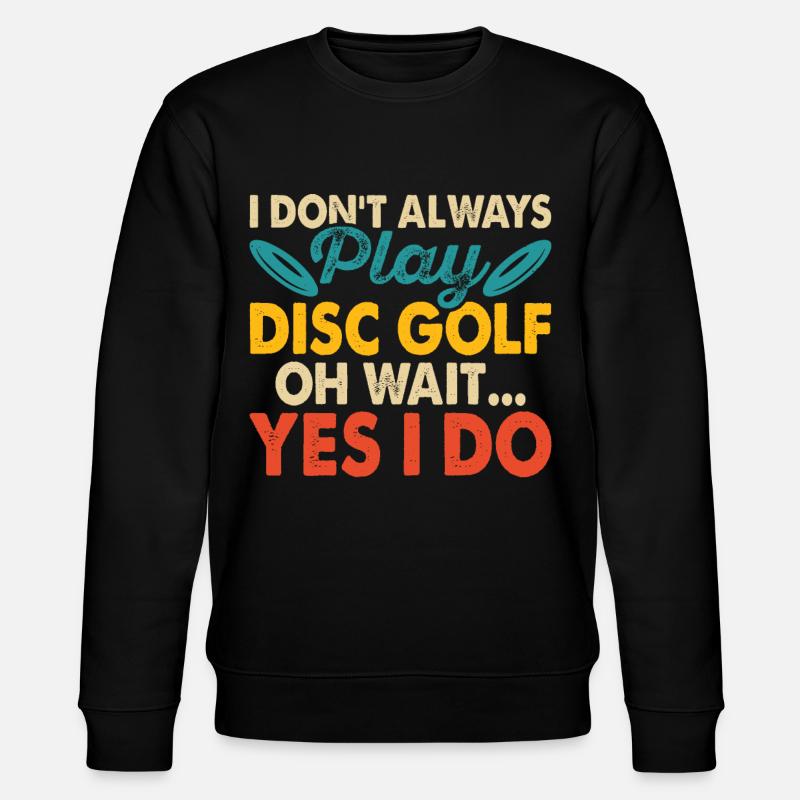 Discgolf Disc Golf - Stanley/Stella CHANGER Unisex Organic Sweatshirt - black