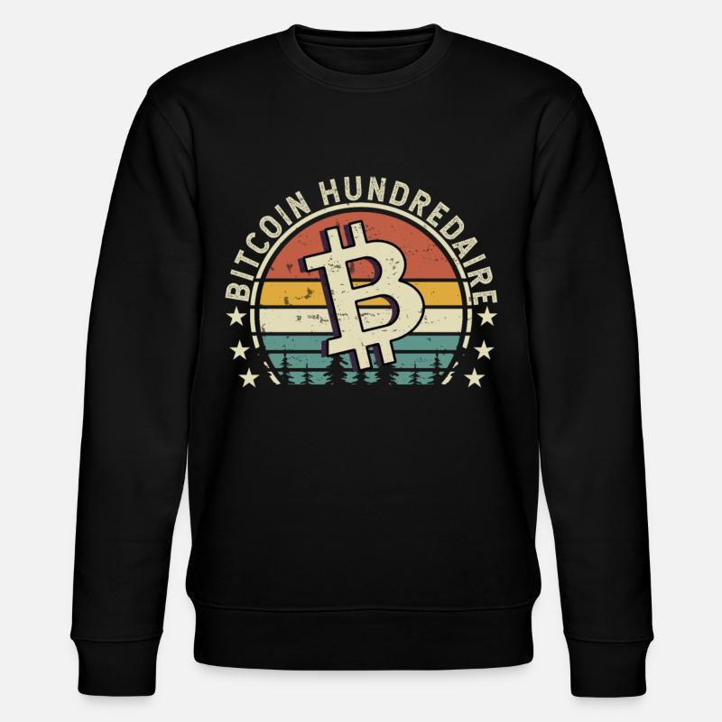 Bitcoin Crypto Crypto-monnaie - Sweat bio CHANGER Stanley/Stella Unisexe - noir