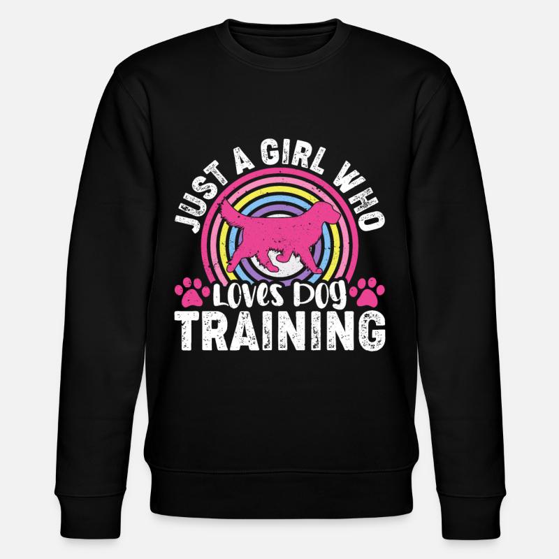 Hundetraining - Stanley/Stella Unisex Bio-Sweatshirt CHANGER  - Schwarz
