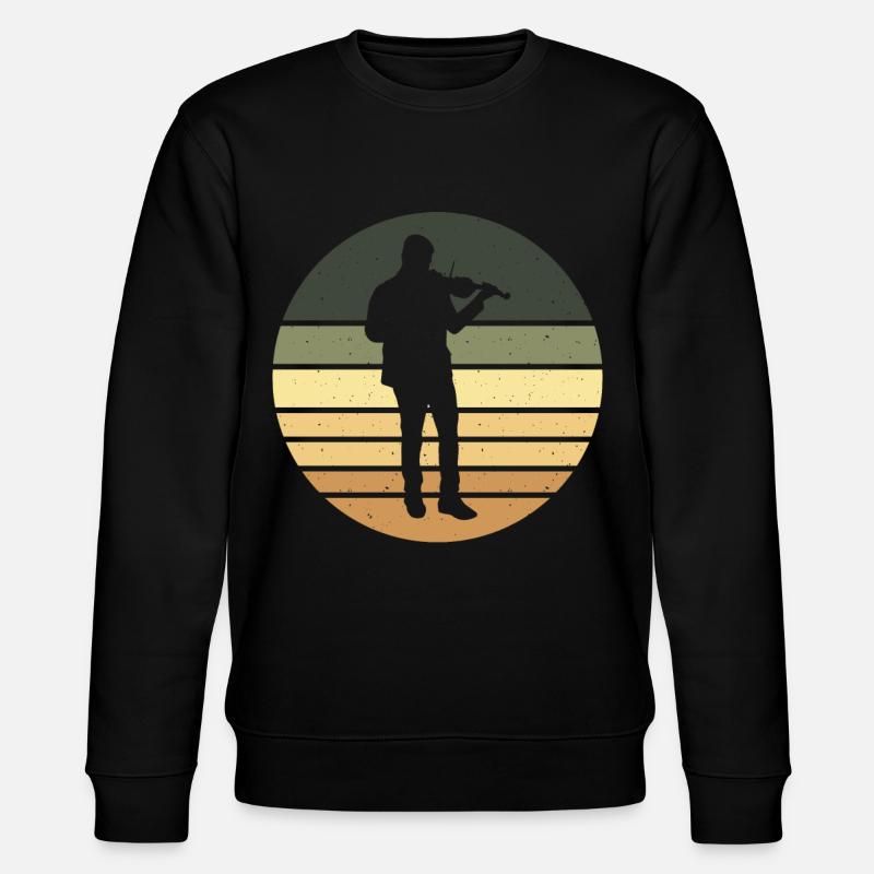 Cello Cellist - Stanley/Stella Unisex Bio-Sweatshirt CHANGER - Schwarz