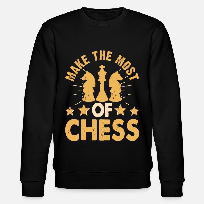 Échecs - Sweat bio CHANGER Stanley/Stella Unisexe - noir
