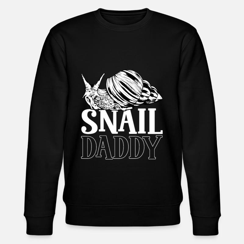 Propriétaire d’escargot - Snail Daddy - Sweat bio CHANGER Stanley/Stella Unisexe - noir