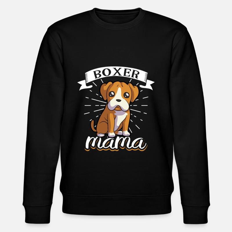 Boxer Maman - Boxeur - Sweat bio CHANGER Stanley/Stella Unisexe - noir