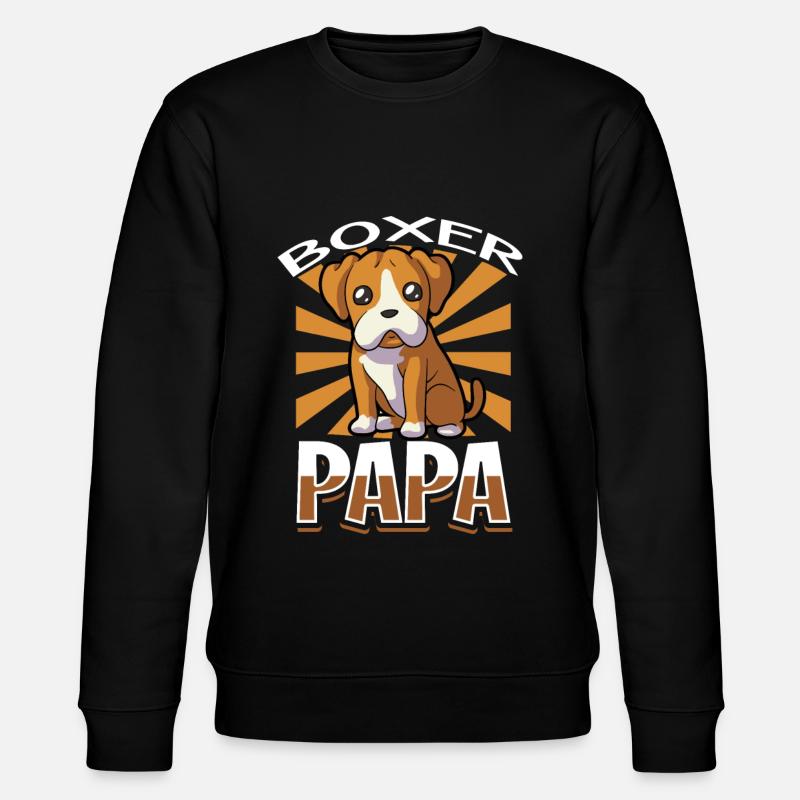 Boxer Dad - Boxer - Sweat bio CHANGER Stanley/Stella Unisexe - noir