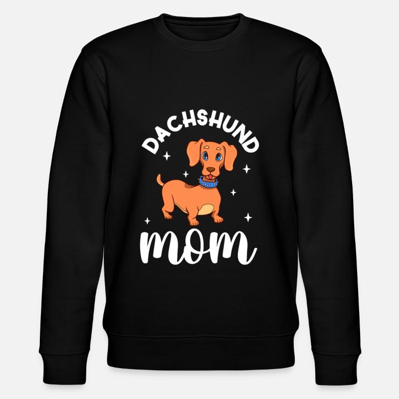 Maman teckel - Dackel - Sweat bio CHANGER Stanley/Stella Unisexe - noir