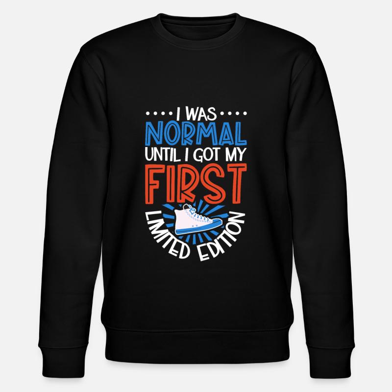 Sneaker Limited Edition - Sneakerhead - Stanley/Stella CHANGER Unisex Organic Sweatshirt - black