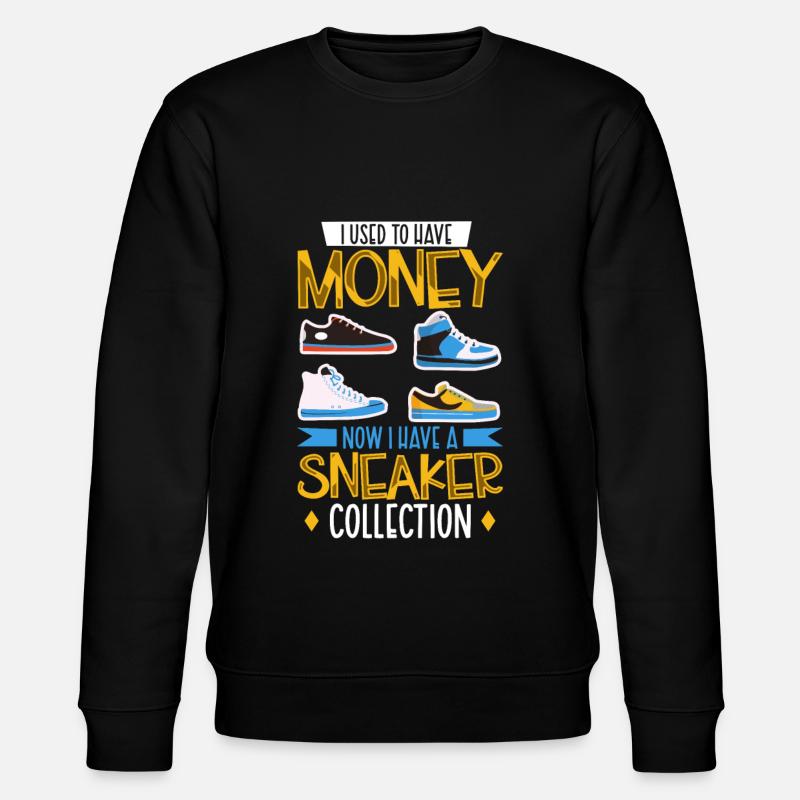 J’ai une collection de baskets - Sweat bio CHANGER Stanley/Stella Unisexe - noir