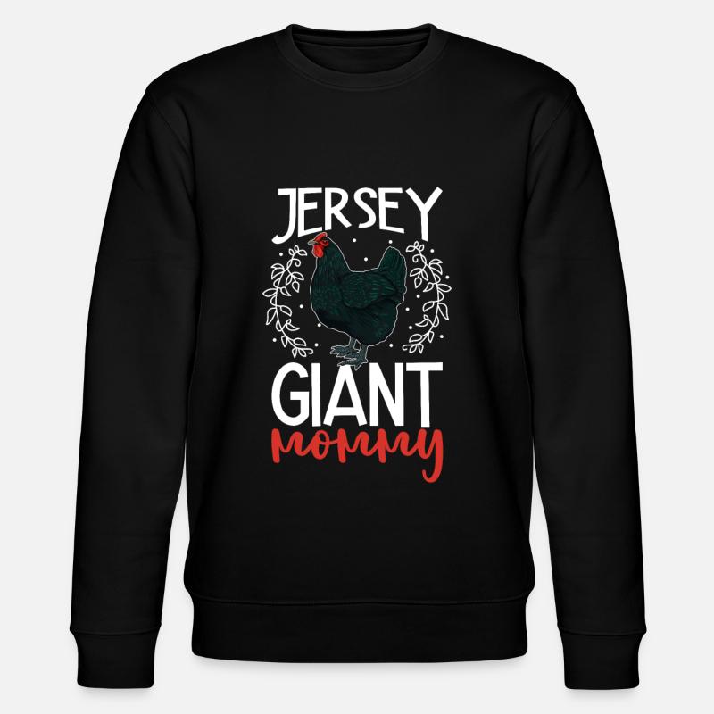 Jersey Géant Maman - Sweat bio CHANGER Stanley/Stella Unisexe - noir