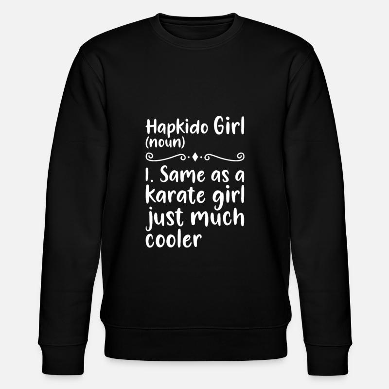 Fille Hapkido - Sweat bio CHANGER Stanley/Stella Unisexe - noir