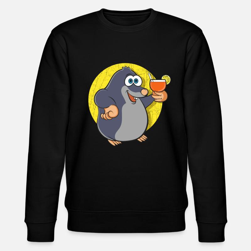 mole - Stanley/Stella CHANGER Unisex Organic Sweatshirt - black