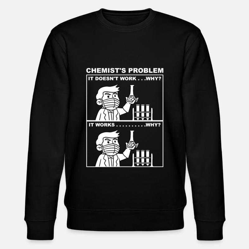 Chemistry It Works - Sweat bio CHANGER Stanley/Stella Unisexe - noir