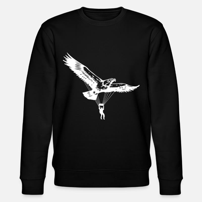 Parapente parapente comme aigle - Sweat bio CHANGER Stanley/Stella Unisexe - noir