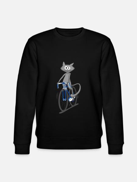 Vélo chat - Sweat bio CHANGER Stanley/Stella Unisexe - noir