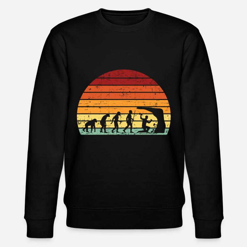 Géologue Evolution Géologie Steinmetz - Sweat bio CHANGER Stanley/Stella Unisexe - noir
