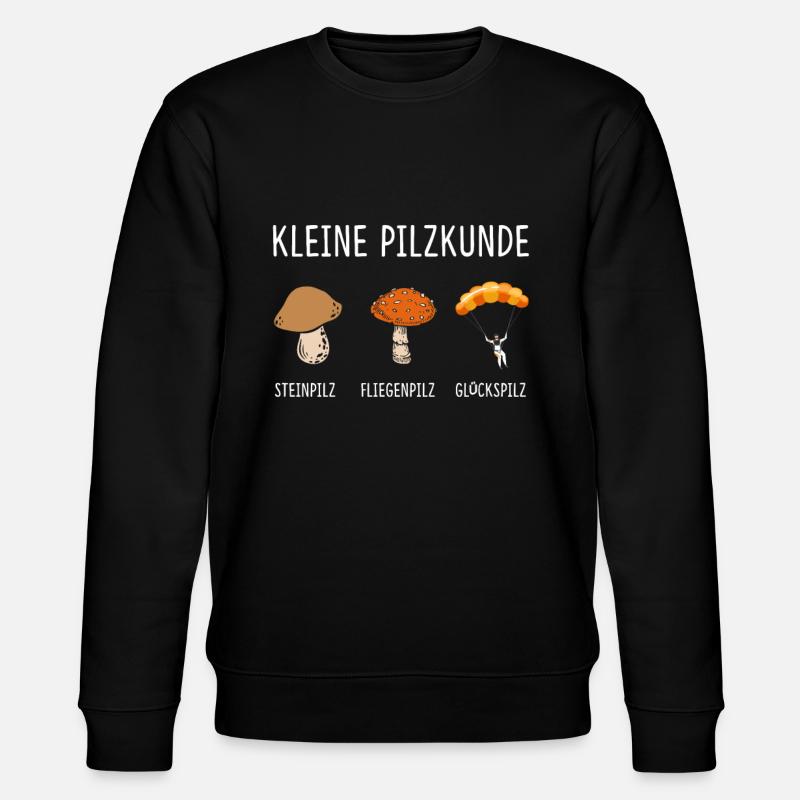 Petit champignon Chanceux Paragleiter - Sweat bio CHANGER Stanley/Stella Unisexe - noir