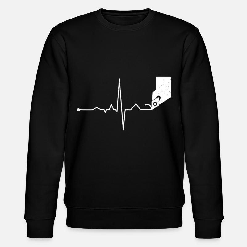 CNC Heartbeat - Sweat bio CHANGER Stanley/Stella Unisexe - noir