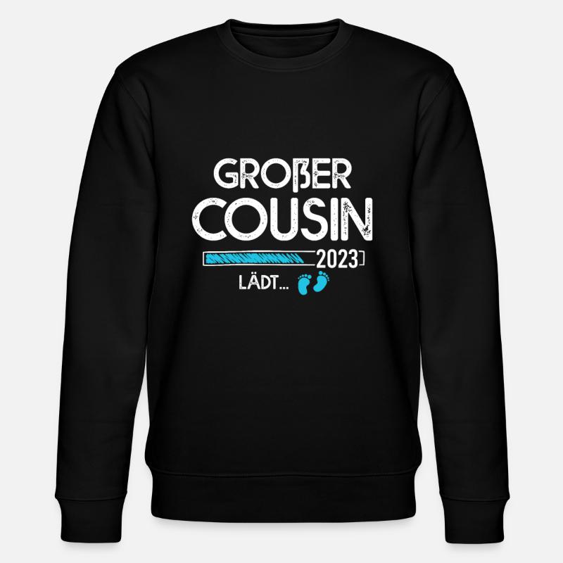 Cousin lädt - Stanley/Stella Unisex Bio-Sweatshirt CHANGER - Schwarz