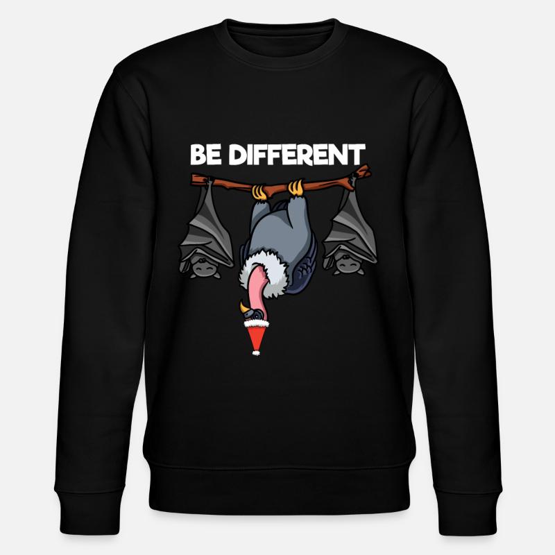 Soyez différent Chauve-souris vautour - Sweat bio CHANGER Stanley/Stella Unisexe - noir