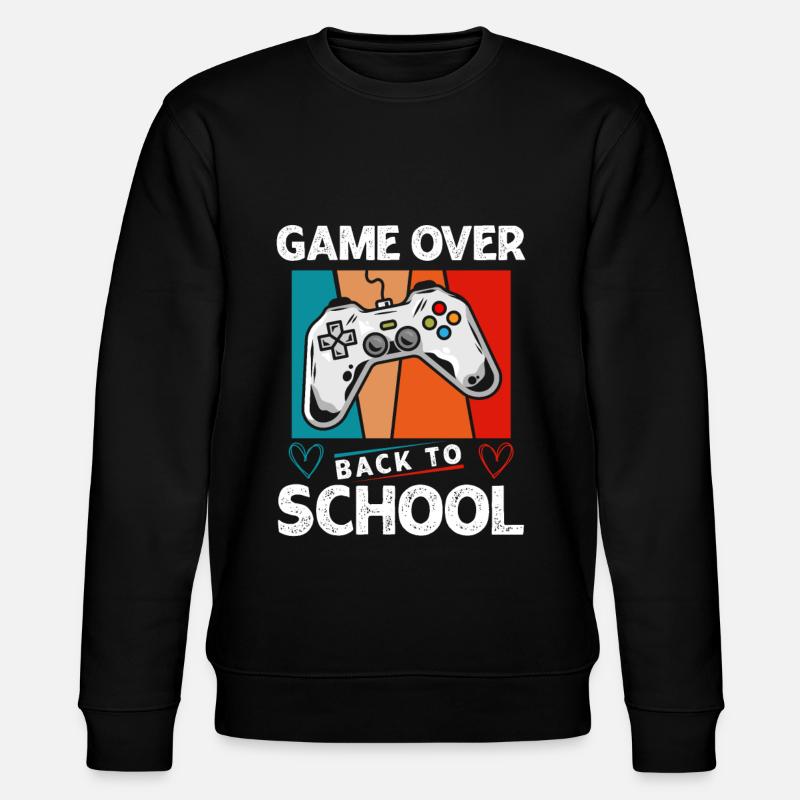 École Game Over - Sweat bio CHANGER Stanley/Stella Unisexe - noir