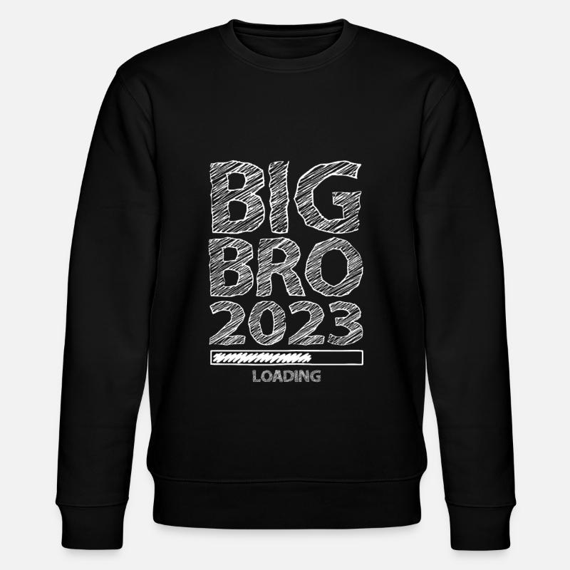 Big Bro 2023 Loading - Stanley/Stella CHANGER Unisex Organic Sweatshirt - black