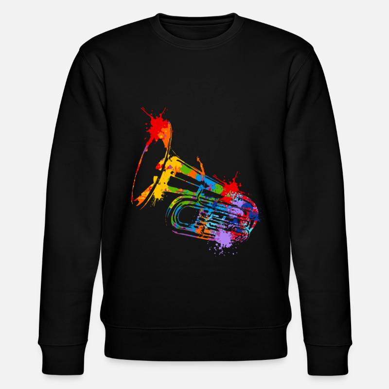 Splash Tuba - Stanley/Stella CHANGER Unisex Organic Sweatshirt - black