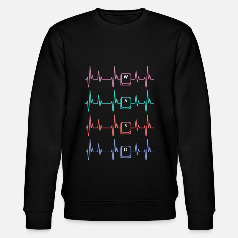 Clavier Gaming Heartbeat - Sweat bio CHANGER Stanley/Stella Unisexe - noir